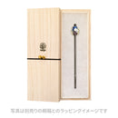 海月とんぼ玉簪(くらげトンボ玉かんざし)