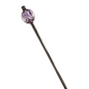 紅藤とんぼ玉簪(べにふじトンボ玉かんざし)