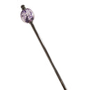 紅藤とんぼ玉簪(べにふじトンボ玉かんざし)