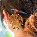 『魔女の宅急便』ジジとリリー簪（『まじょのたっきゅうびん』じじとりりーかんざし）