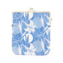 がま口化粧袋‐百合（がまぐちけしょうポーチ‐ゆり）