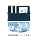 がま口化粧袋‐百合（がまぐちけしょうポーチ‐ゆり）