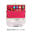 がま口化粧袋‐桜（がまぐちけしょうポーチ‐さくら）