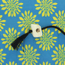 かんざし袋‐菊の丸／緑（かんざしぶくろ‐きくのまる／みどり）