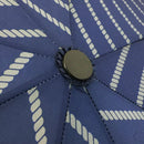 和柄テキスタイル 三つ折り畳み傘‐しめ縄／紺（わがらてきすたいる みつ折りたたみ傘-しめなわ／こん）