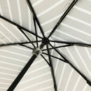 和柄テキスタイル 三つ折り畳み傘‐しめ縄／黒（わがらてきすたいる みつ折りたたみ傘-しめなわ／くろ）