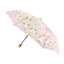 和柄テキスタイル 三つ折り畳み傘‐白茶猫（わがらてきすたいる みつ折りたたみ傘-しろちゃねこ）