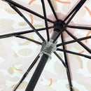 和柄テキスタイル 三つ折り畳み傘‐白茶猫（わがらてきすたいる みつ折りたたみ傘-しろちゃねこ）