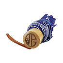 和柄テキスタイル 三つ折り畳み傘‐波に鯛（わがらてきすたいる みつ折りたたみ傘-なみにたい）