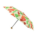 和柄テキスタイル 三つ折り畳み傘‐鬼灯に梟（わがらてきすたいる みつ折りたたみ傘-ほおずきにふくろう）