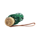 和柄テキスタイル 三つ折り畳み傘‐かさね折り紙／緑（わがらてきすたいる みつ折りたたみ傘-かさねおがみ／みどり）