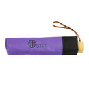 和柄テキスタイル三つ折りたたみ傘-彩色硝子／紫陽花(わがらてきすたいるみつおりたたみがさ-さいしきがらす／あじさい)