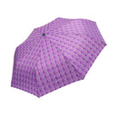 和柄テキスタイル三つ折りたたみ傘-新奇小紋／翠鱗白龍(わがらてきすたいるみつおりたたみがさ-しんきこもん／すいりんはくりゅう)