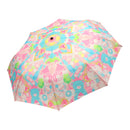 和柄テキスタイル三つ折りたたみ傘-夢幻憧憬宝箱(わがらてきすたいるみつおりたたみがさ-むげんどうけいたからばこ)