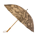 和柄テキスタイル16本長傘-巣窟遵守 大雀蜂(そうくつじゅんしゅ おおすずめばち)