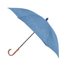 天然竹長傘日傘‐水仙／ブルー（てんねんだけながかさひがさ-すいせん／ぶるー）