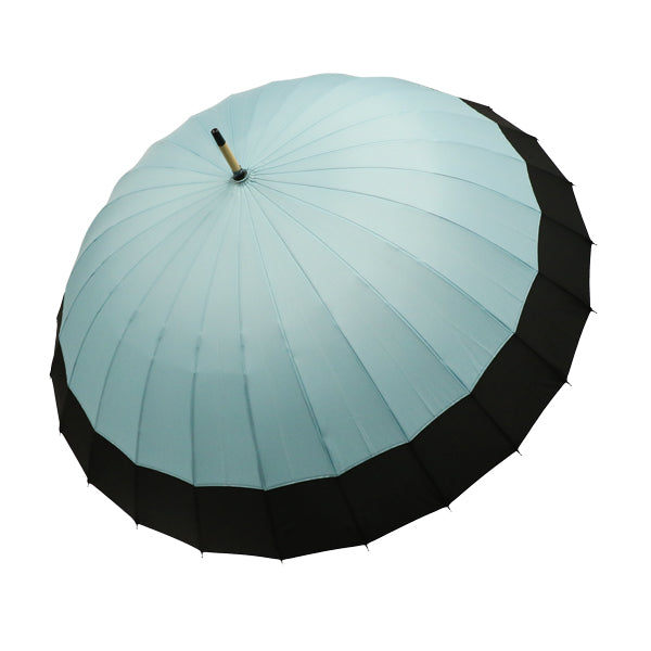 富嶽蛇の目24本骨長傘‐紫陽花に燕｜おしゃれな和柄傘ブランド［和傘や