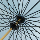 富嶽蛇の目24本長傘-東都浅草本願寺(ほくさいじゃのめふうわがさ-とうとあさくさほんがんじ)