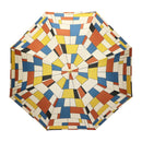 丸屋根深張傘-モンドリアン(まるやねふかばりがさ)