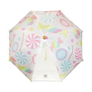 安全透明子供傘‐わらわべあめだま（あんぜんとうめいキッズかさ-わらわべあめだま）