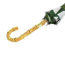 和柄テキスタイル 天然竹16本骨長傘‐鱗紋／煤柳（わがらてきすたいる てんねんだけ16ぽんほねなががさ-うろこもん／すすやなぎ）