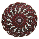 和柄テキスタイル 天然竹16本骨長傘‐鱗紋／臙脂（わがらてきすたいる てんねんだけ16ぽんほねなががさ-うろこもん／えんじ）