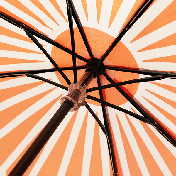 和柄テキスタイル 三つ折り畳み傘‐紅梅｜おしゃれな和柄傘ブランド［和