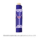 和柄テキスタイル 三つ折り畳み傘‐紺青梅（わがらてきすたいる みつ折りたたみ傘‐こんじょううめ）