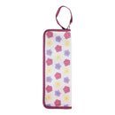 和柄テキスタイル 折り畳み傘袋‐花練り切り／桃色（わがらてきすたいる 折りたたみ傘ケース-はなねりきり／ももいろ）