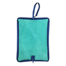 和柄テキスタイル 折り畳み傘袋‐花しずく／青（わがらてきすたいる 折りたたみ傘ケース-はなしずく／あお）