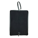 和柄テキスタイル 折り畳み傘袋‐縦縞／黒（わがらてきすたいる 折りたたみ傘ケース-たてじま／くろ）