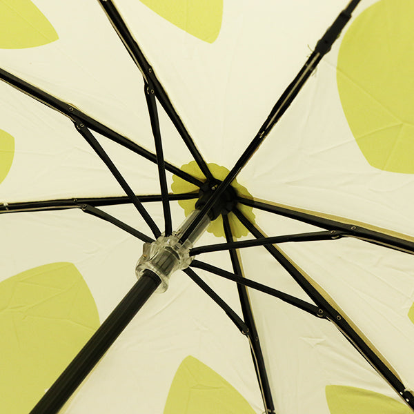 和柄テキスタイル 三つ折り畳み傘‐因幡の白兎／白橡｜おしゃれな和柄傘