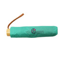 和柄テキスタイル 三つ折り畳み傘‐蓮／浅葱（わがらてきすたいる みつ折りたたみ傘-はす／あさぎ）