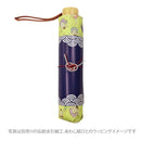 和柄テキスタイル 三つ折り畳み傘‐海辺力士／黄（わがらてきすたいる みつ折りたたみ傘-うみべりきし-き）