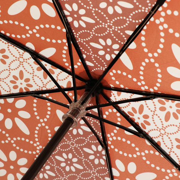 和柄テキスタイル 三つ折り畳み傘‐お手玉（わがらてきすたいる みつ折りたたみ傘-おてだま）