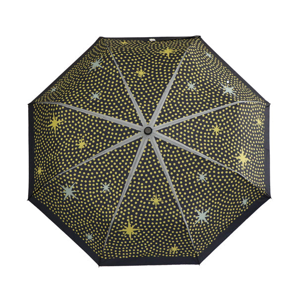 和柄テキスタイル 三つ折り畳み傘‐満天（わがらてきすたいる みつ折りたたみ傘-まんてん）
