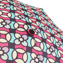 和柄テキスタイル 三つ折り畳み傘‐極彩硝子（わがらてきすたいる みつ折りたたみ傘-すてんどぐらす）