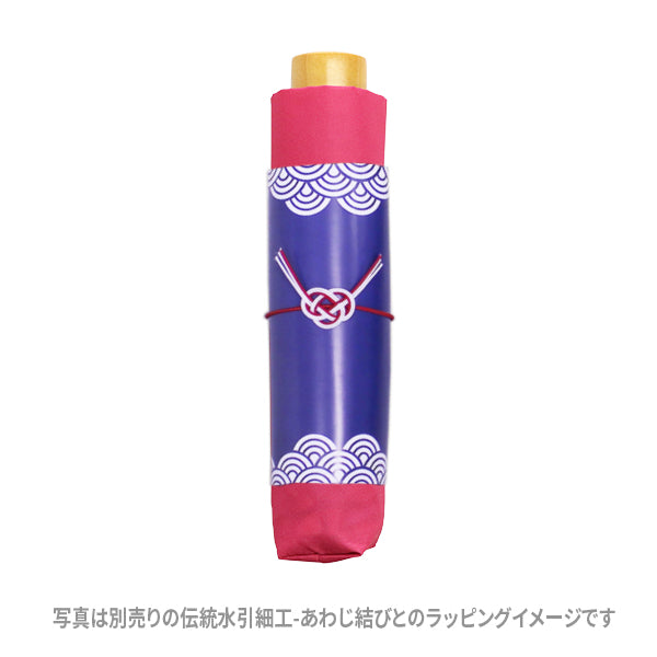 和柄テキスタイル 三つ折り畳み傘‐極彩硝子｜おしゃれな和柄傘