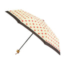 和柄テキスタイル 三つ折り畳み傘‐西洋札（わがらてきすたいる みつ折りたたみ傘-とらんぷ）