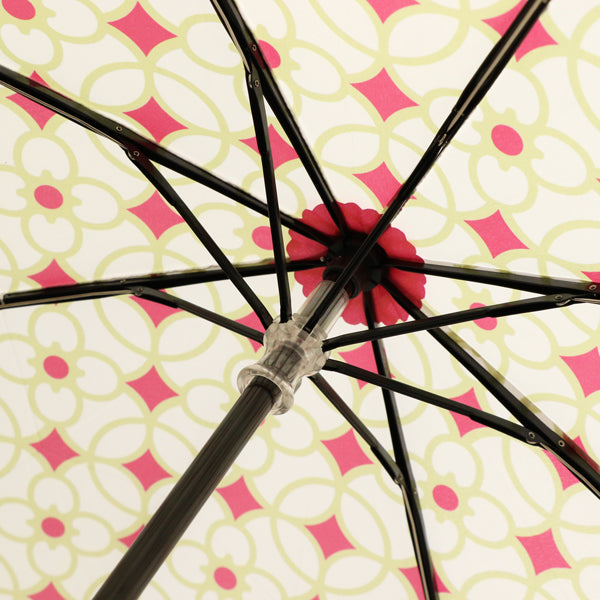 和柄テキスタイル 三つ折り畳み傘‐西洋札（わがらてきすたいる みつ折りたたみ傘-とらんぷ）