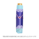 和柄テキスタイル 三つ折り畳み傘‐アネモネ／薄花色（わがらてきすたいる みつ折りたたみ傘-あねもね／うすはないろ）