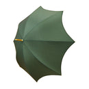 和柄テキスタイル 天然竹蝙蝠傘／深緑（わがらてきすたいる てんねんだけこうもり傘／ふかみどり）