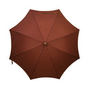 和柄テキスタイル 天然竹蝙蝠傘／燕脂（わがらてきすたいる てんねんだけこうもり傘／えんじ）