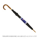 和柄テキスタイル 天然竹蝙蝠傘／黒（わがらてきすたいる てんねんだけこうもり傘／くろ）