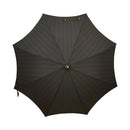 和柄テキスタイル 天然竹蝙蝠傘／黒（わがらてきすたいる てんねんだけこうもり傘／くろ）