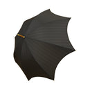 和柄テキスタイル 天然竹蝙蝠傘／黒（わがらてきすたいる てんねんだけこうもり傘／くろ）