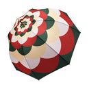 丸屋根深張傘‐ダリア／アパッチグリーン（ドーム傘）