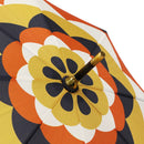 丸屋根深張傘‐ダリア／ネイビーブルー（ドーム傘）