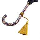 丸屋根深張傘‐ダリア／ネイビーブルー（ドーム傘）