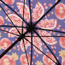 丸屋根深張傘‐柘榴／紺藍（ドーム傘-ざくろ／こんあい）